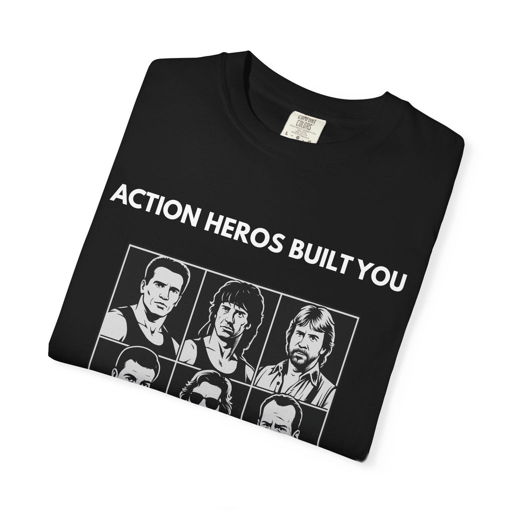 Action Heros T-Shirt - Black