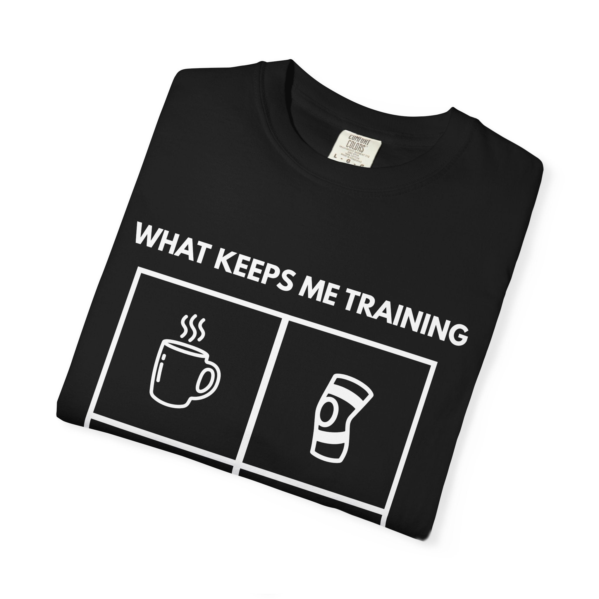 What Keeps Dad Going T-shirt - Black